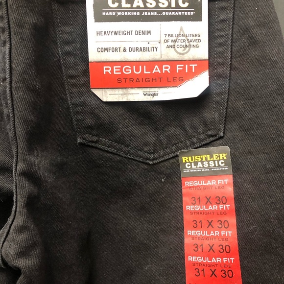NWT Wrangler Rustler Classic - 31x30 - Picture 5 of 5